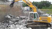 Wyburzenia rozbiórki budynków wywóz odpadów BDO kontenery