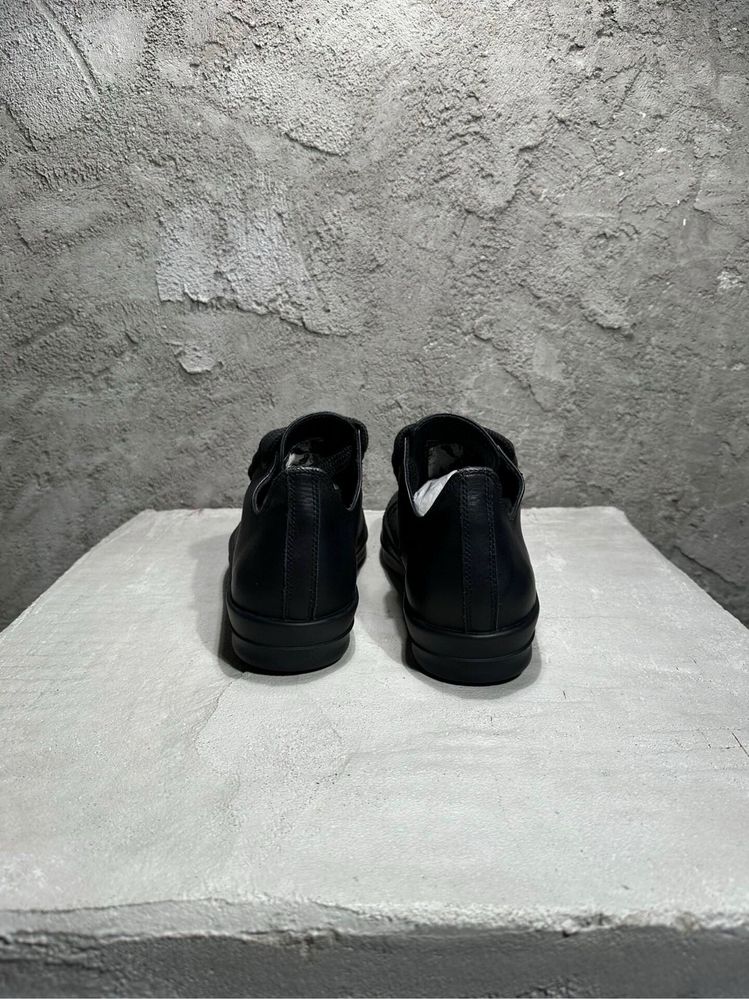 Нові Кеди Rick Owens Jumbo Laces Low/Leather Black/size 42,43