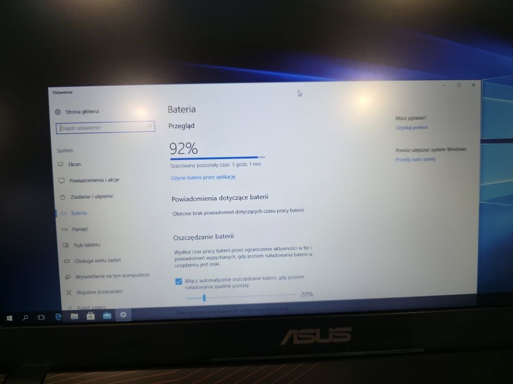 Laptop Asus fx533vd Intel i5 gtx1050 8gb ram SSD