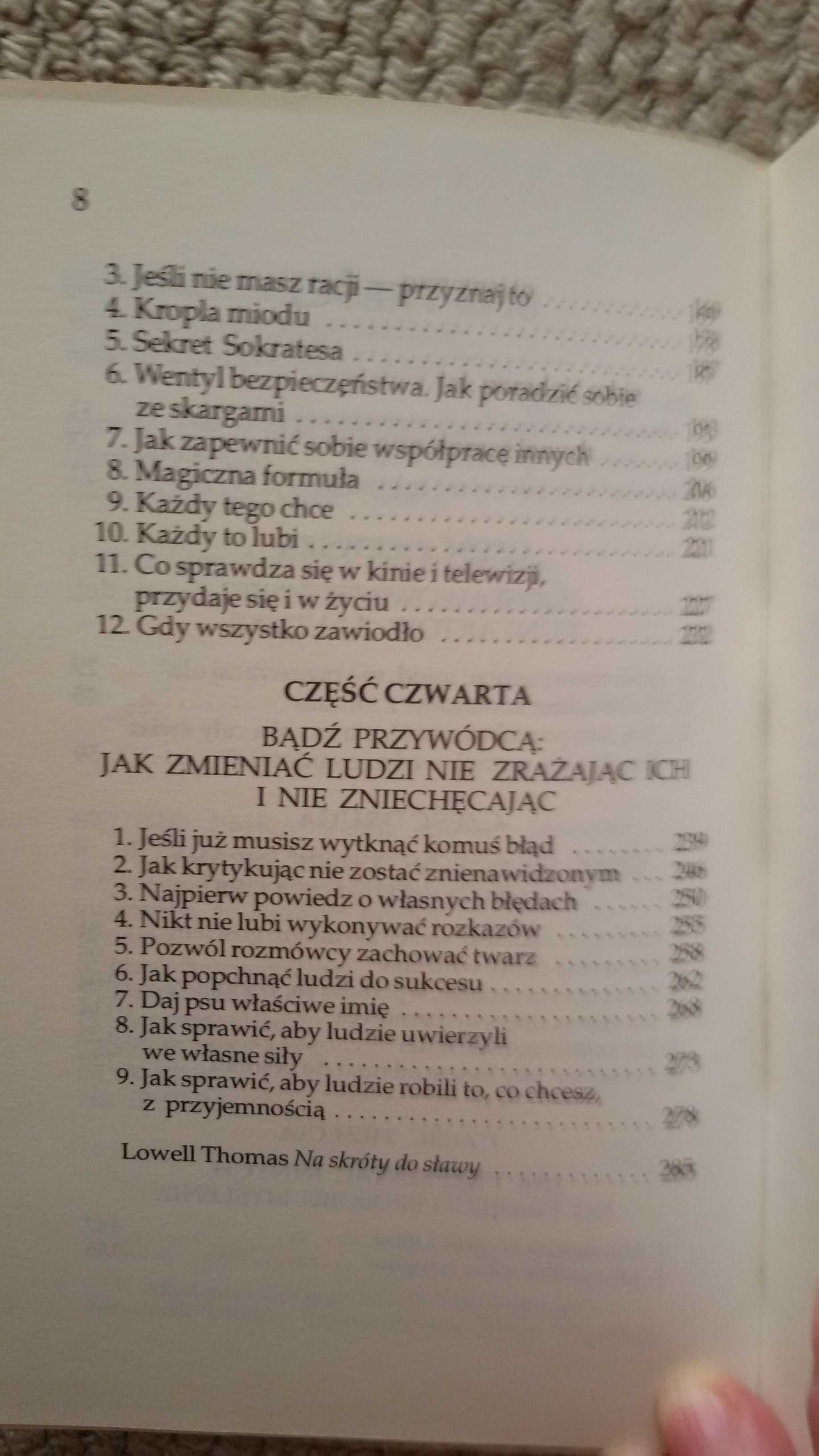 Jak Zdobyć Przyjaciół i Zjednać Sobie Ludzi, Dale Carnegie, 1981r.