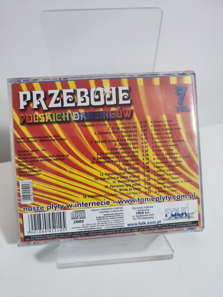 Przeboje polskich dancingów vol. 7 CD