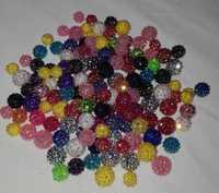 Koraliki shamballa mix kolor