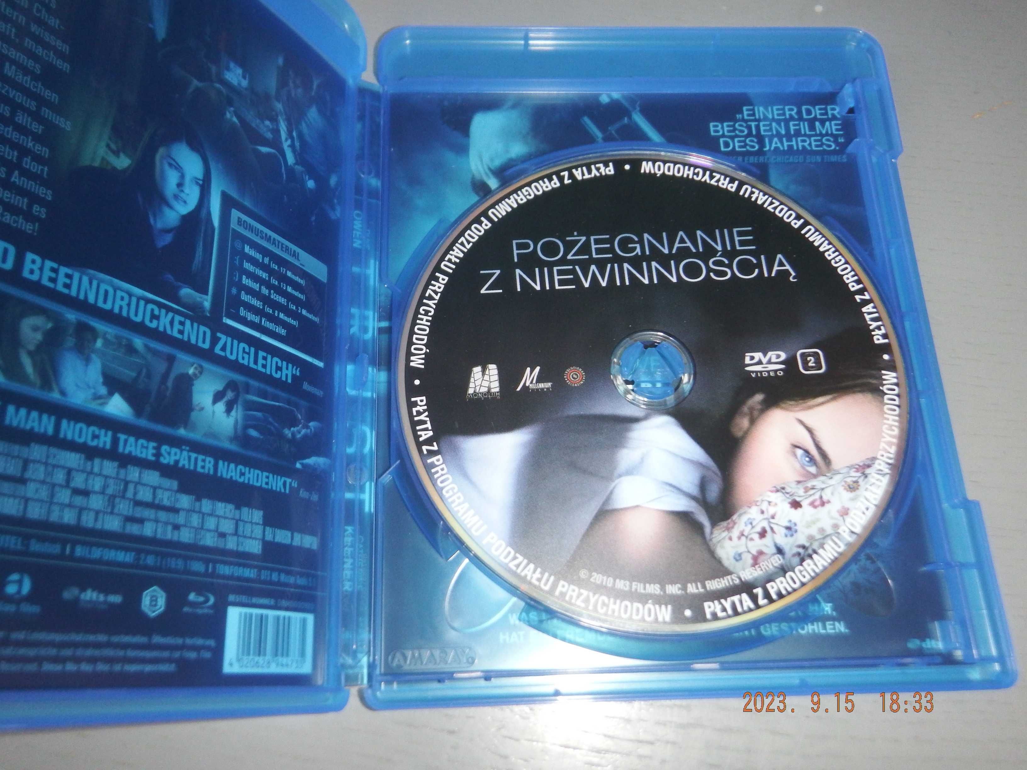 Pozegnanie z niewinnoscia  dvd  C.OWEN  PL