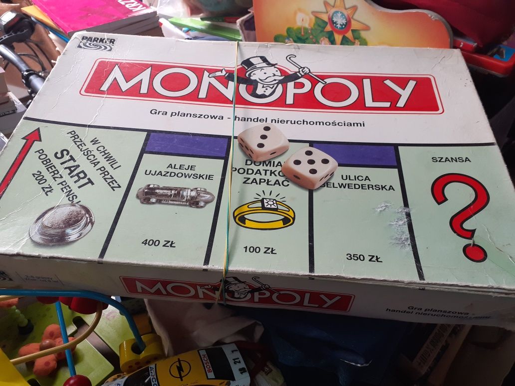 Gra planszowa monopoly prl