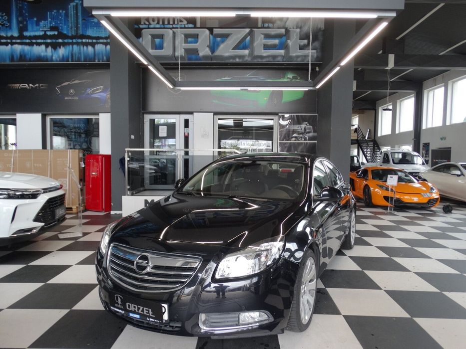 Opel Insignia Salon PL/4X4/220KM/Manual/Skóra/Czujniki.Park/Navi/BT/Radio/Tempomat