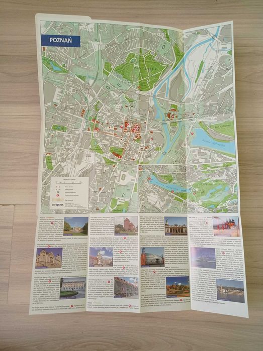 Poznań - Plan miasta / City map