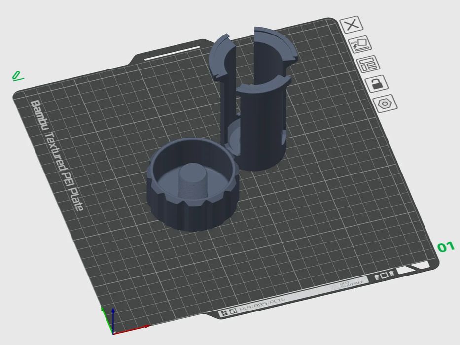 Adaptador de Carretel AMS LITE para A1 A1 MINI