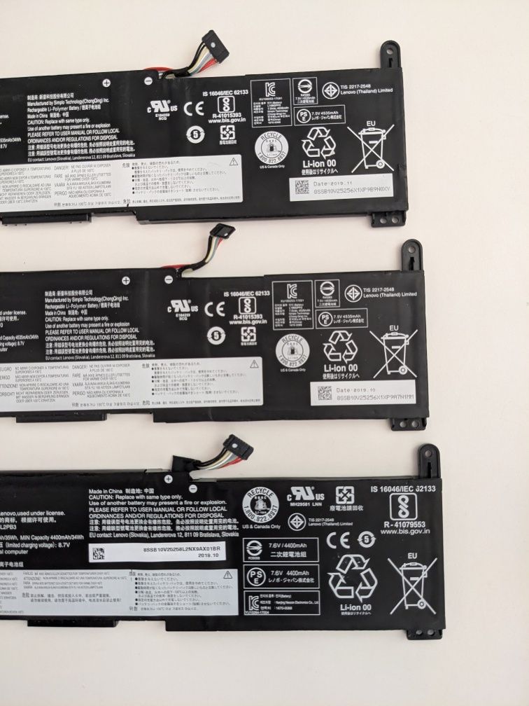 Оригінальна батарея Lenovo L19M2PF0 L16L2PB3