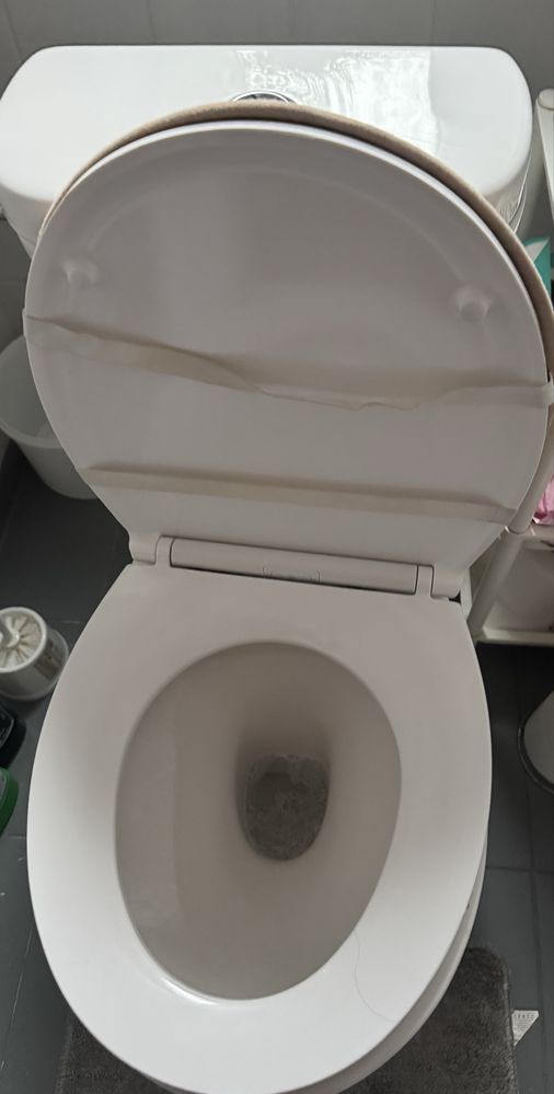 Kompakt wc biały z deską