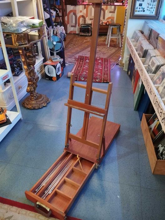 Cavalete Mala Dobrável Vintage