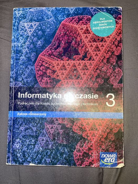 Informatyka na czasie 3, zakres rozszerzony