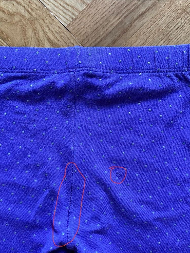 zestaw 3-pak legginsów legginsy getry