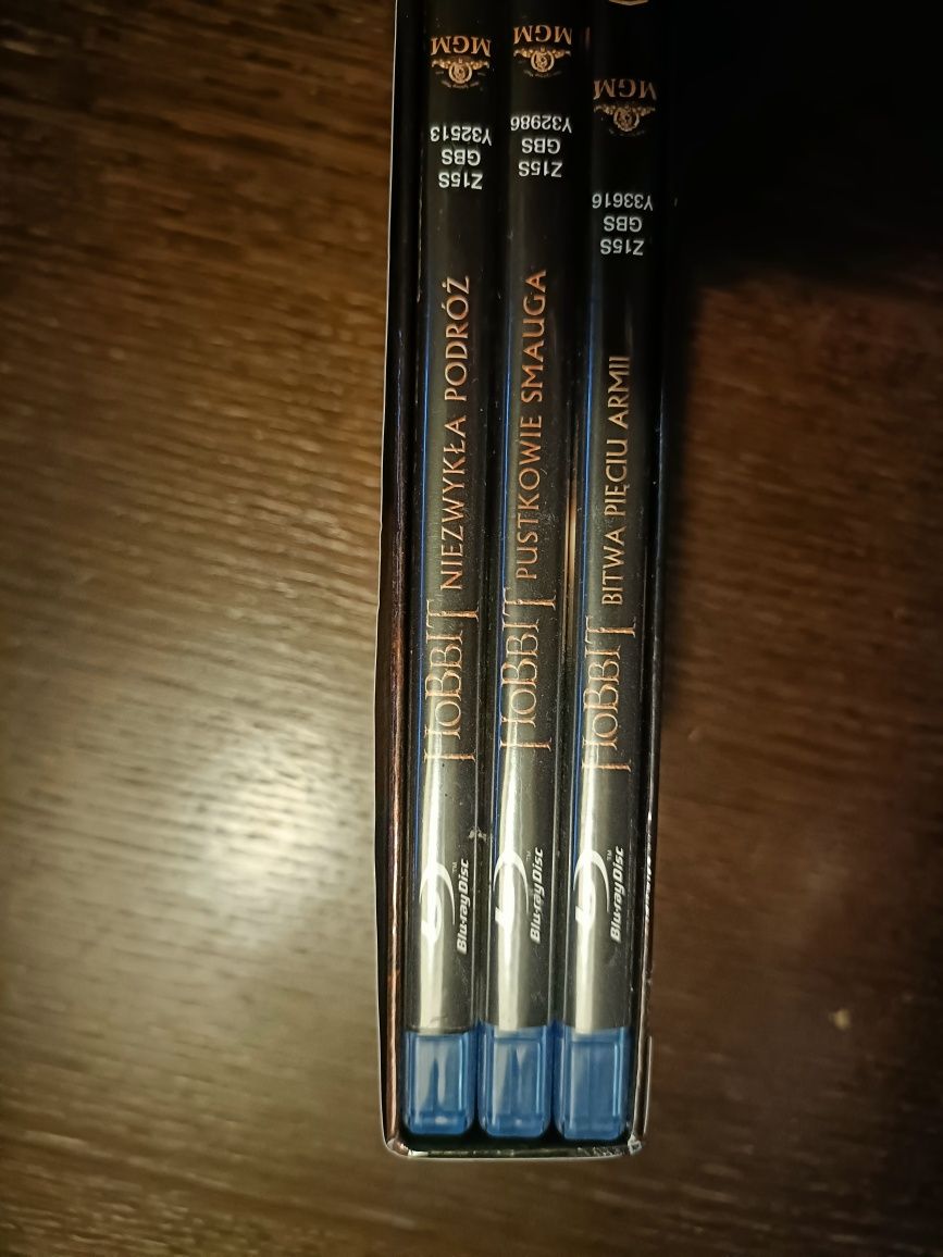 Zestaw Hobbit Trylogia płyta Blu-ray