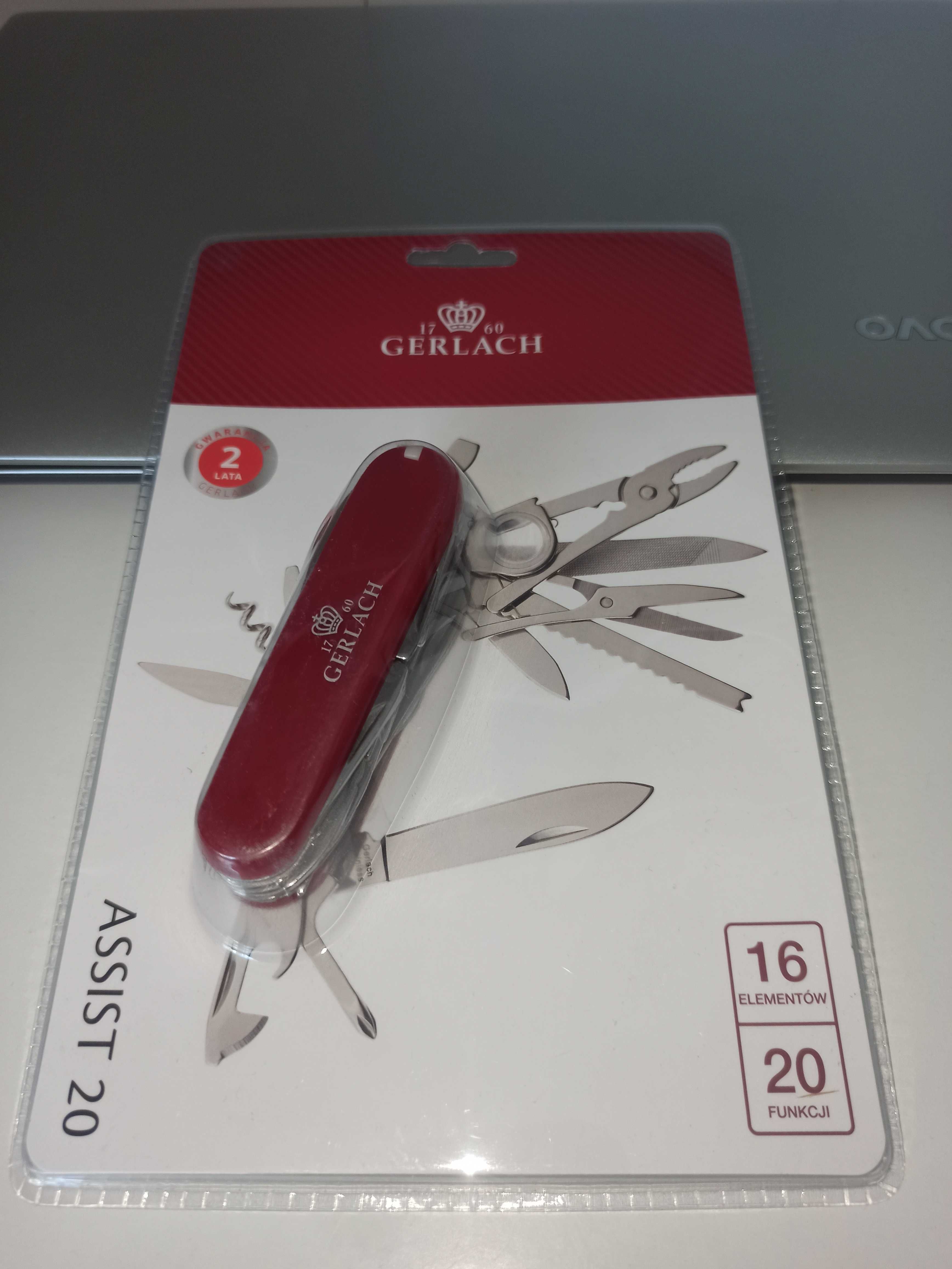 Scyzoryk wielofunkcyjny Gerlach Asist 20