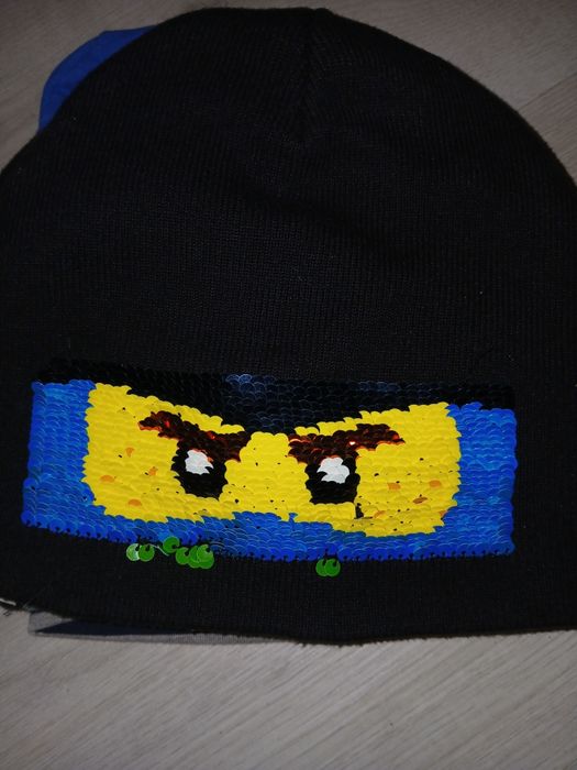 Zestaw czapek odwracane cekiny 104-110 Lego Ninjago