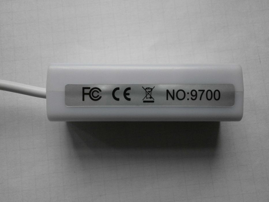 Адаптер Мережева карта USB Lan 2.0 RJ45 100 Мбіт/с