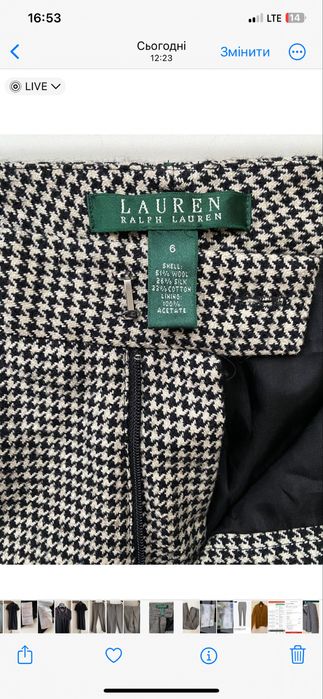 Ralph Lauren піджак шерсть оригінал