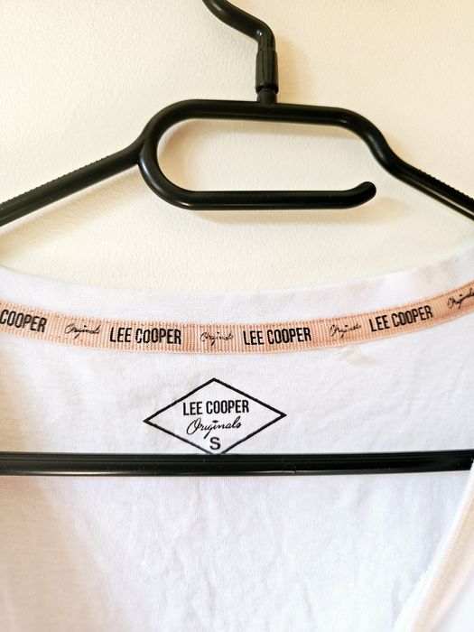 Biała koszulka Lee Cooper s 36