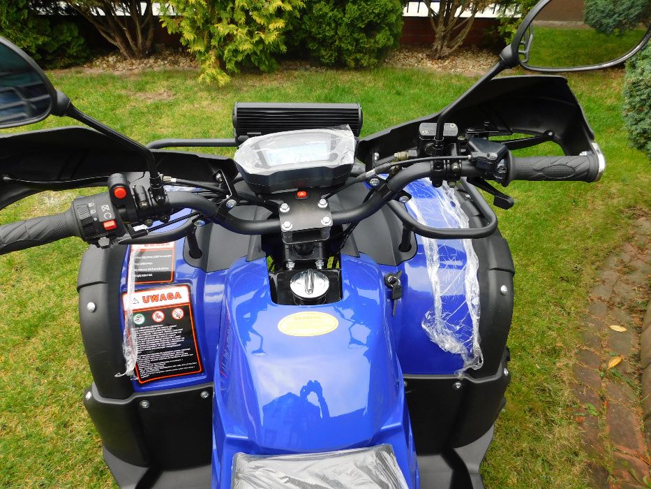 Quad 250cc skrzynia manualna Nowość 2024 NOWY pług do śniegu GRATIS