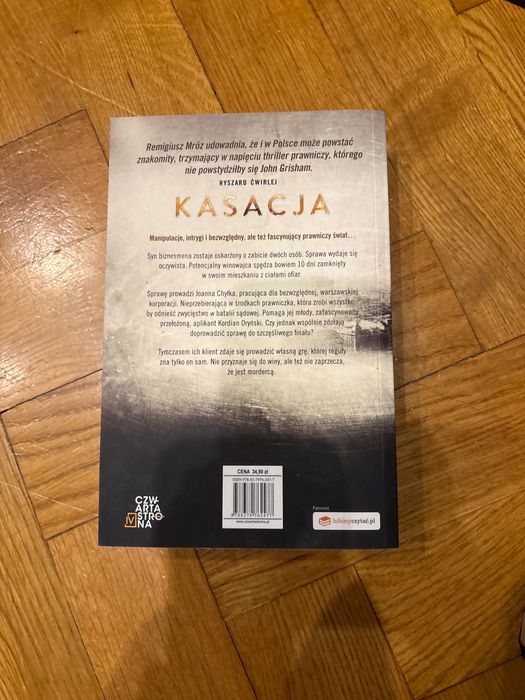 „Kasacja”  Seria Chyłka Raz Czytane