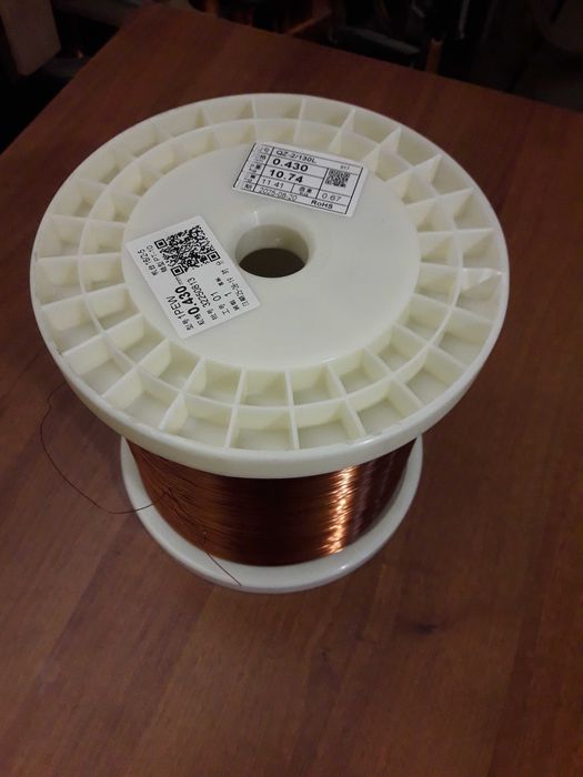 Провод медный полимерным покрытием степень очистки 99,999%-Тайвань