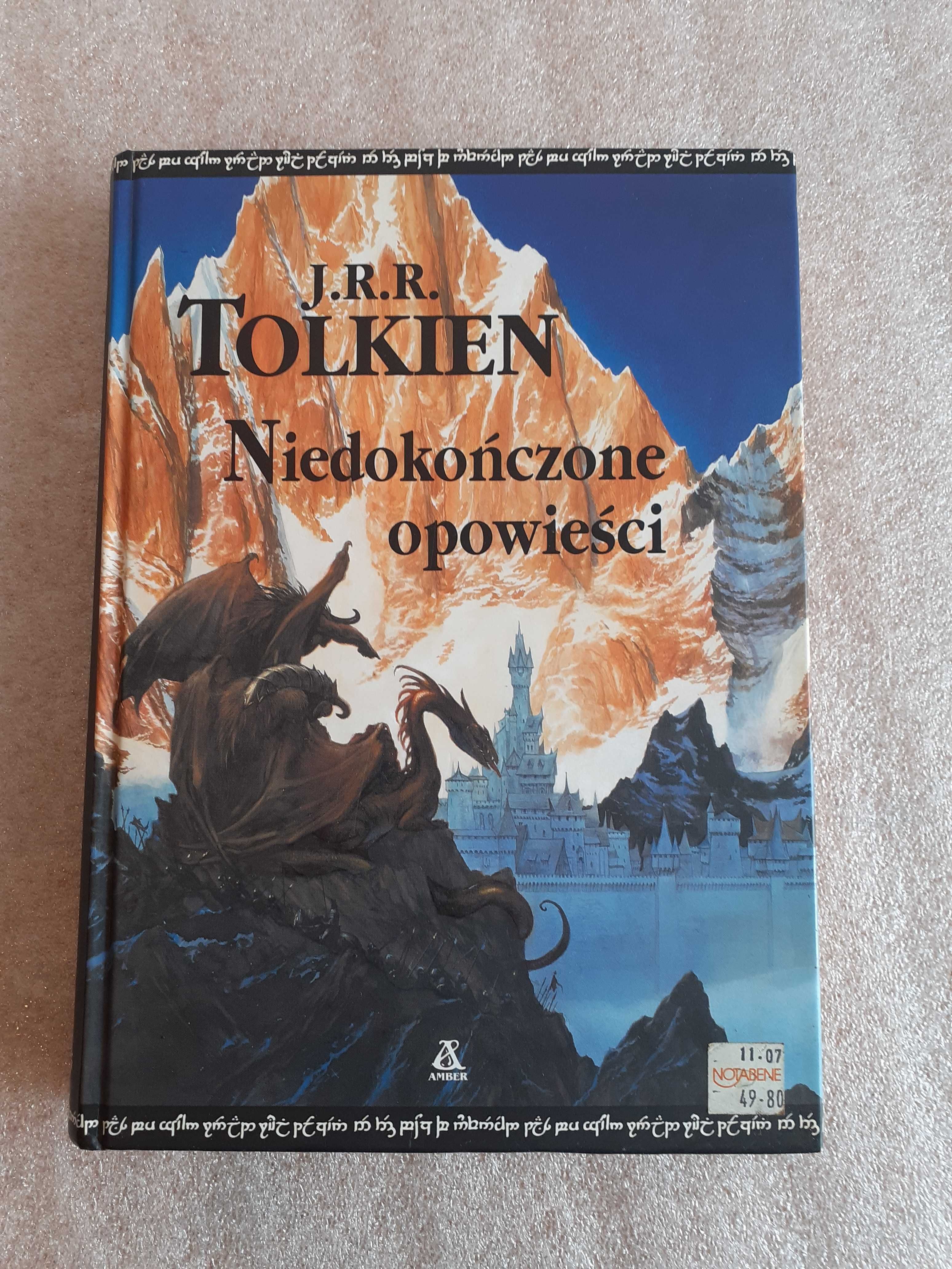 Niedokończone opowieści Tolkien nowa z mapami