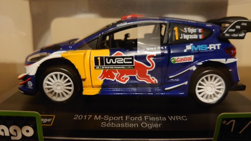 Bburago Race Ford Fiesta M-Sport 2017 #1 WRC 1:32 Burago.