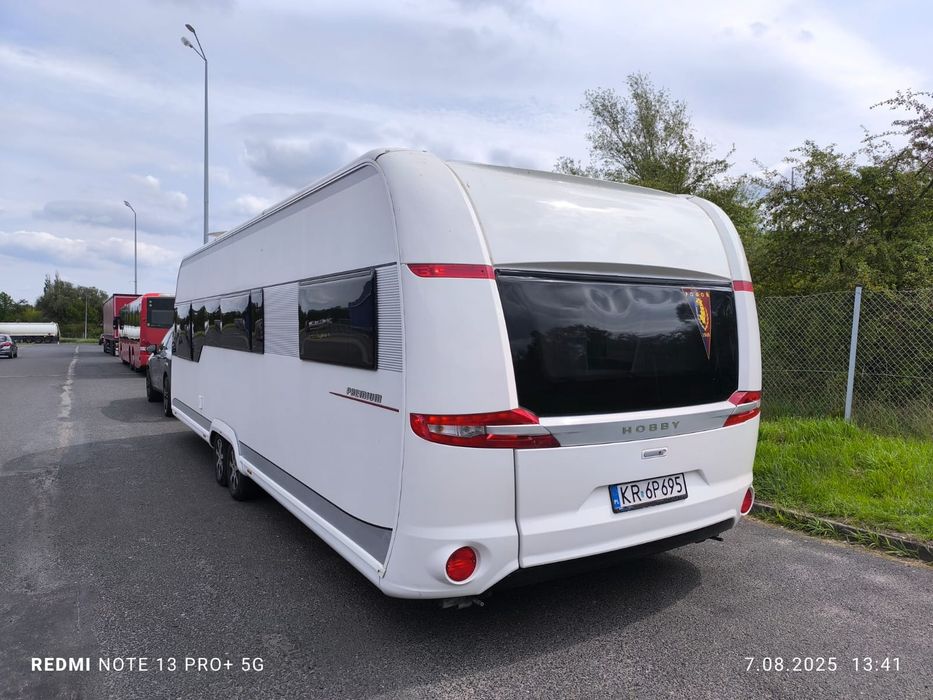 przyczepa kempingowa Hobby Premium 720 UML 2013 Klimatyzacja
