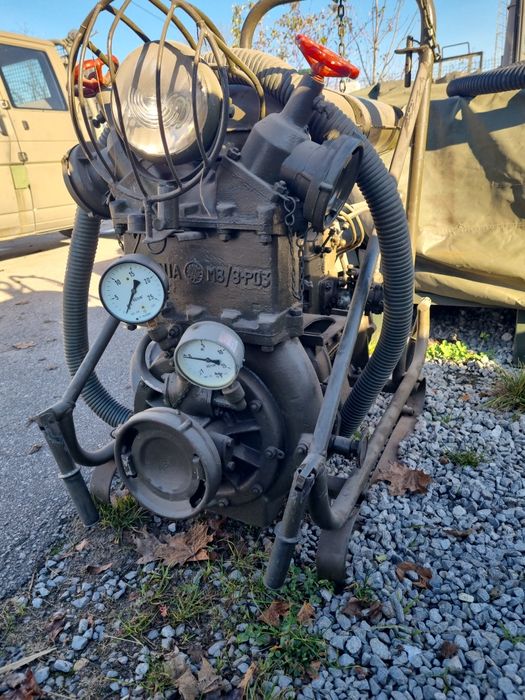 Motopompa PO-3 Polonia z wojska