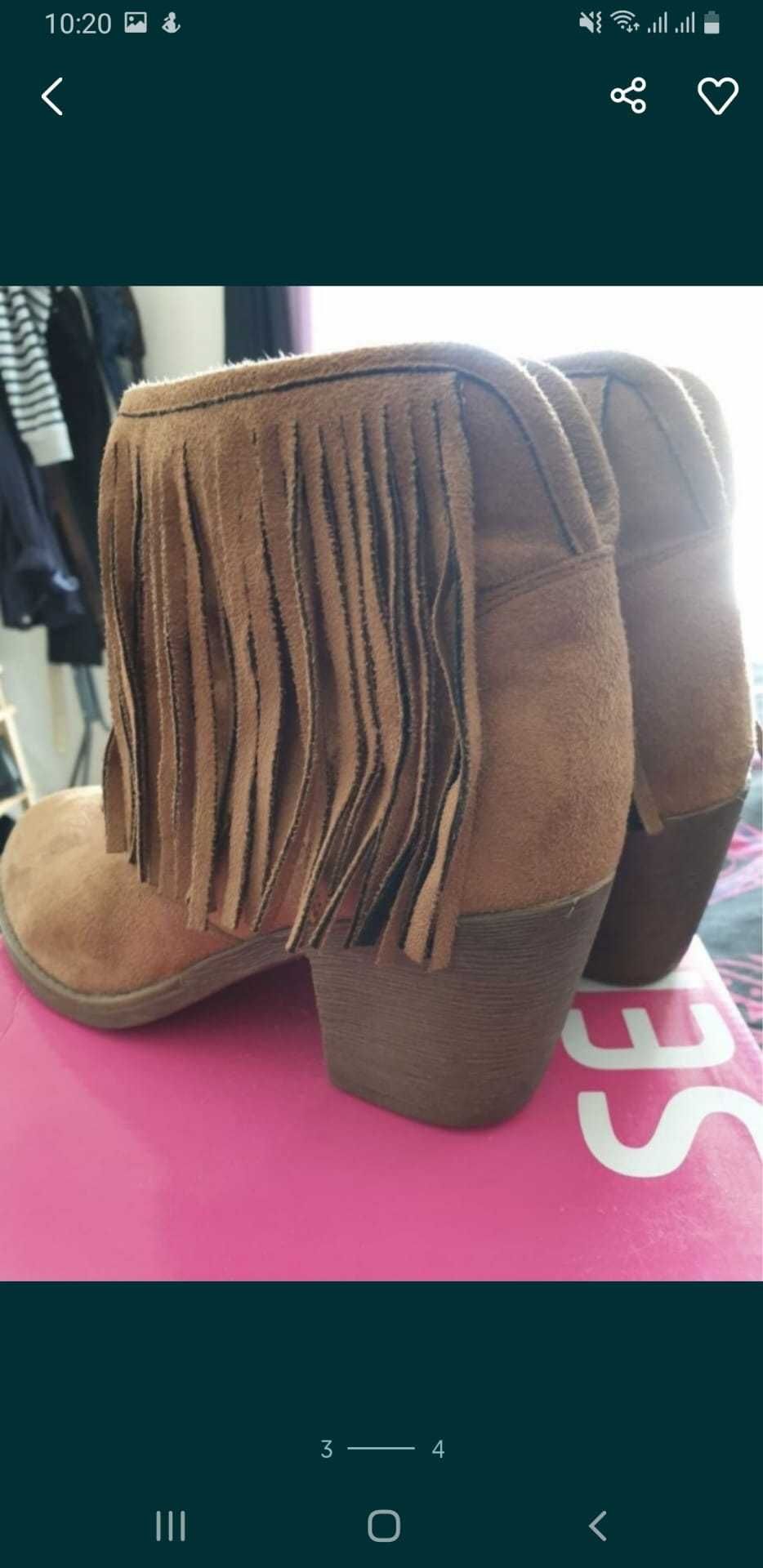 Botas camel Seaside