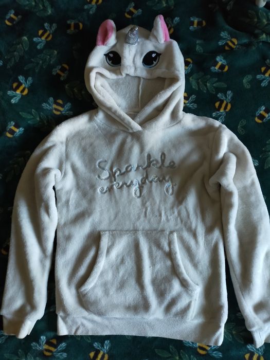 Худі (тепла кофта, піжама) єдиноріг на ріст 134-140см