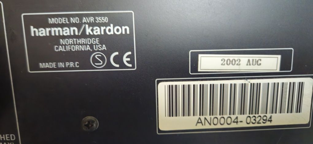 Harman/kardon avr 3550