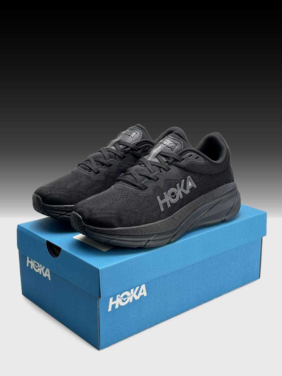 Кросівки Hoka Challenger ART 7 | хока | хоки | чоловічі | чорні кроси