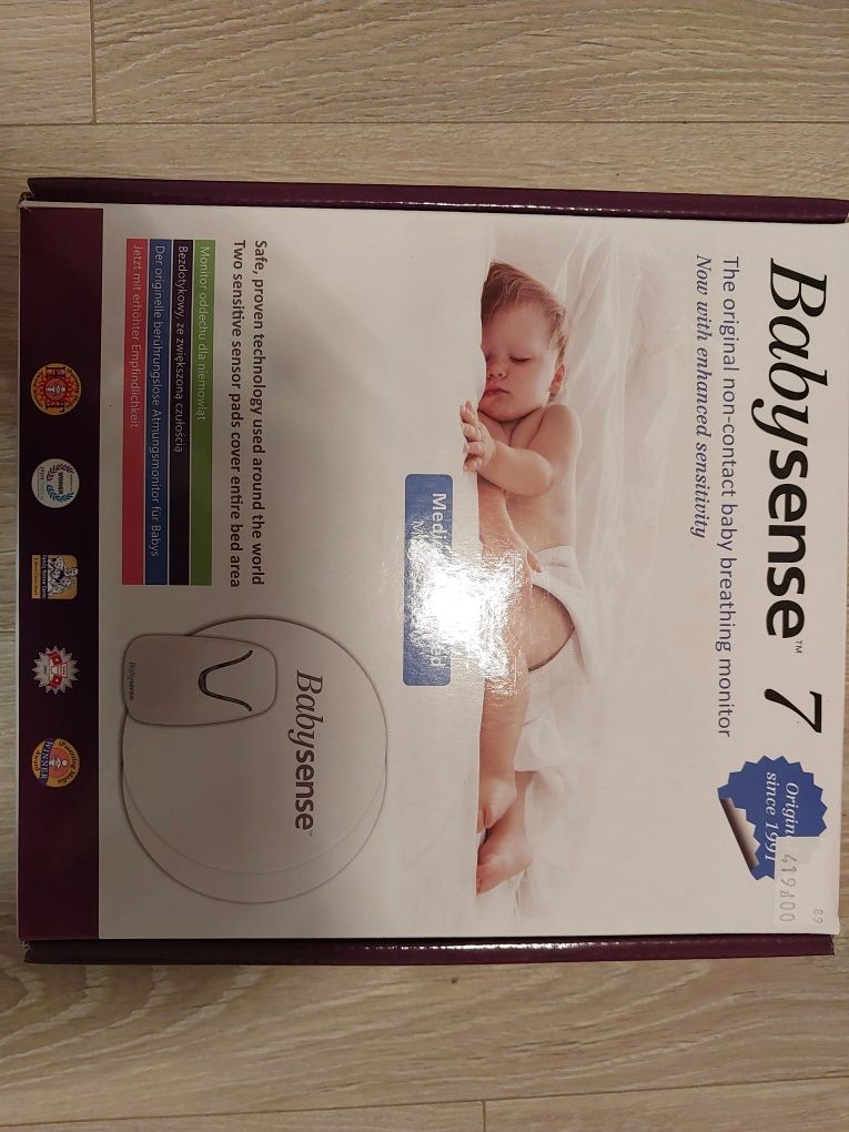 Monitor oddechu Babysense 7, stan idealny