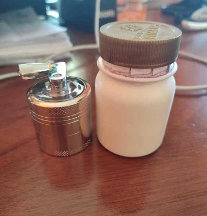 Мельница для трав из цинкового сплава 40 мм, измельчитель специй