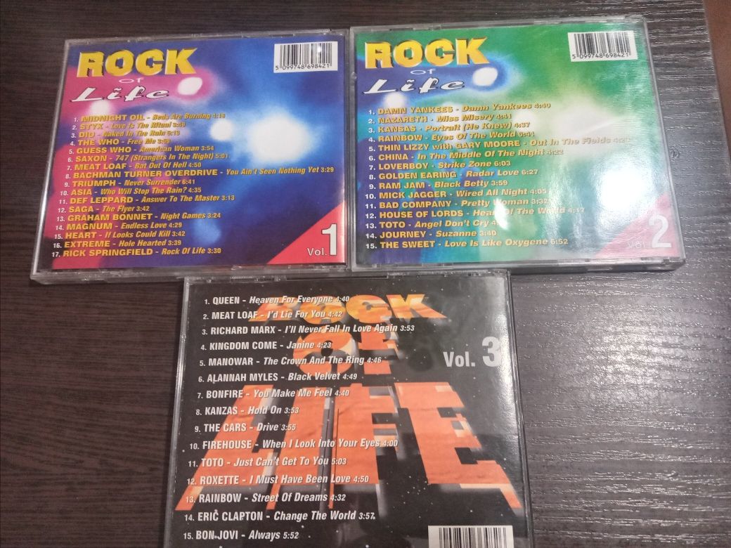 Аудіодиски Rock of life