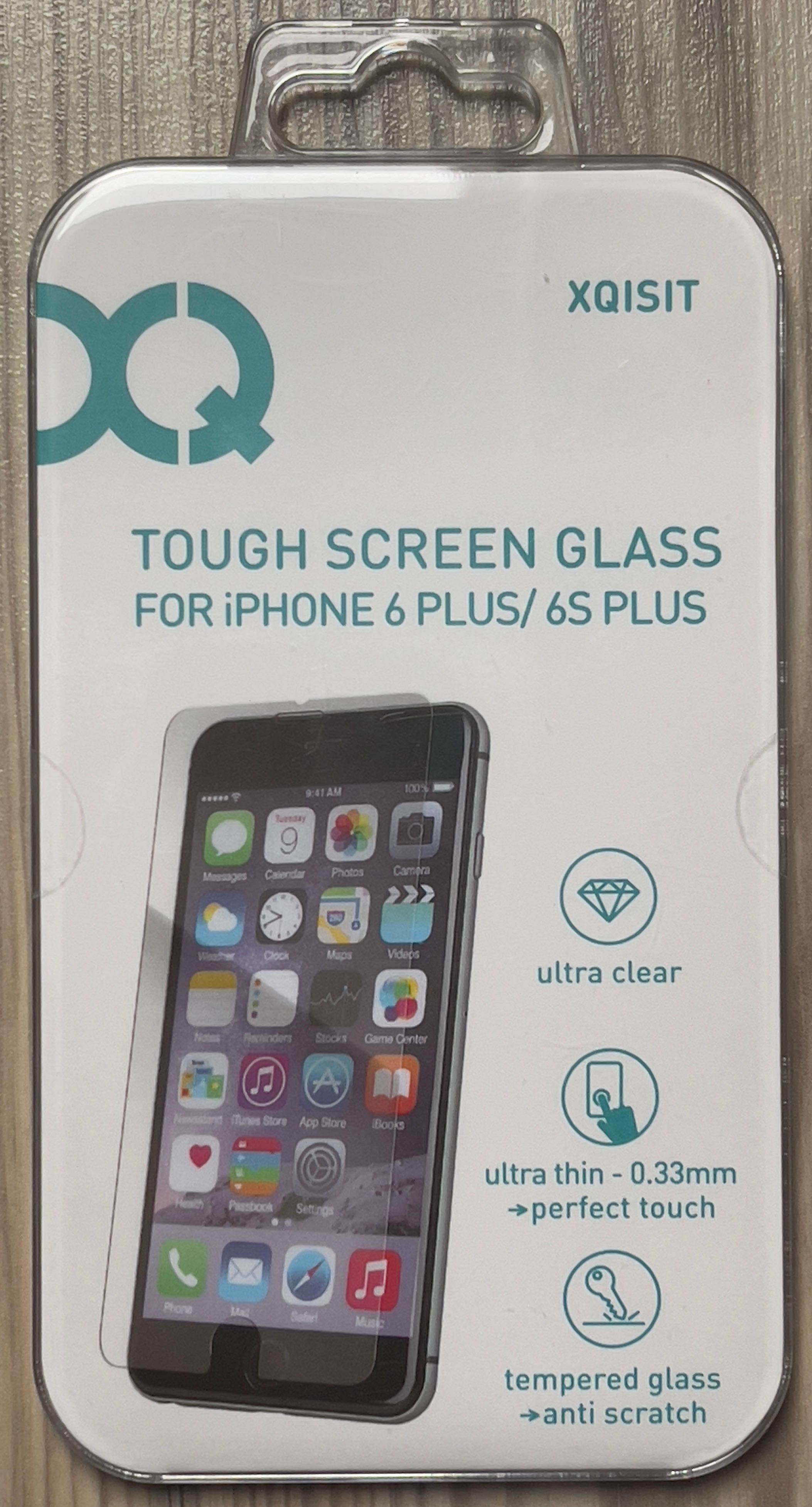 Szkło ochronne na ekran iPhone 6 / 6S Plus Xqisit