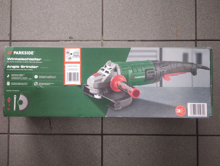 Szlifierka kątowa PARKSIDE PWS 230