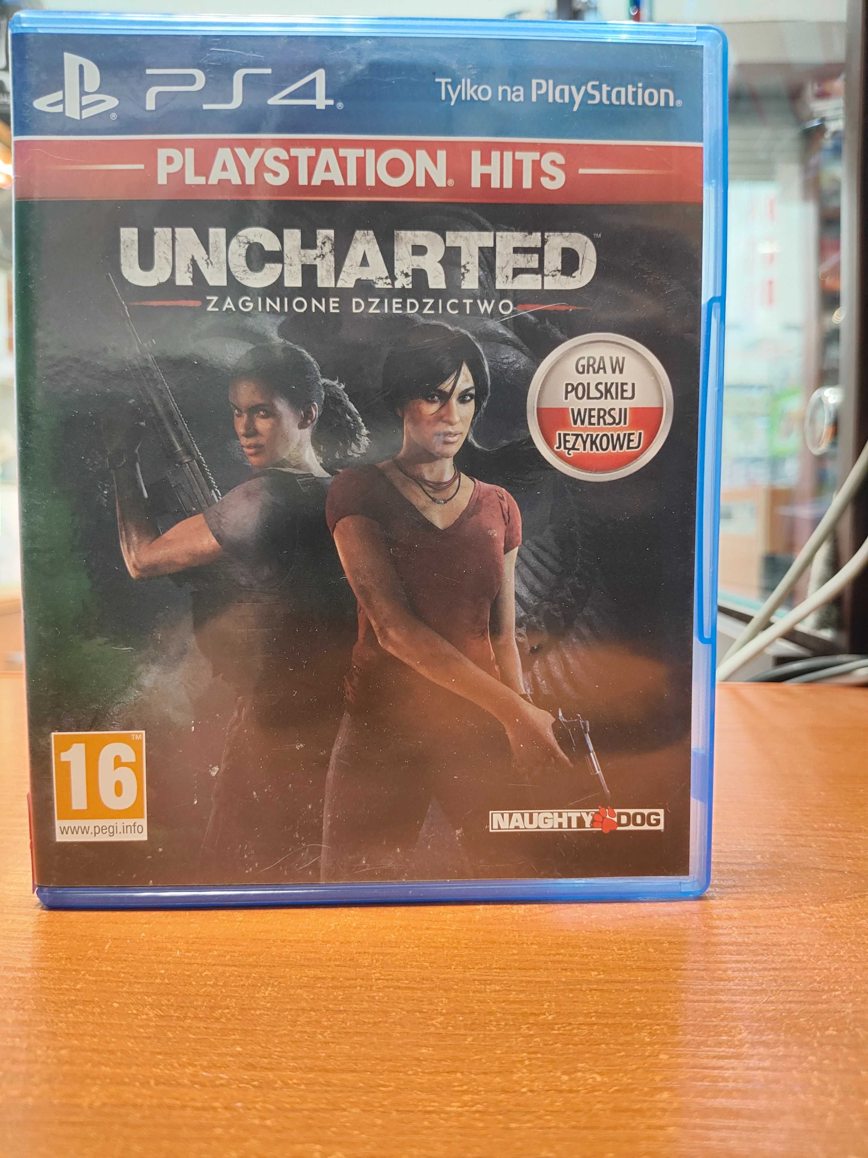 Uncharted: Zaginione dziedzictwo PS4 PS5 PL Skl;ep Wysyłka Wymiana