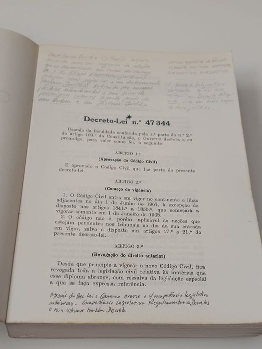 Codigo civil edição 1968