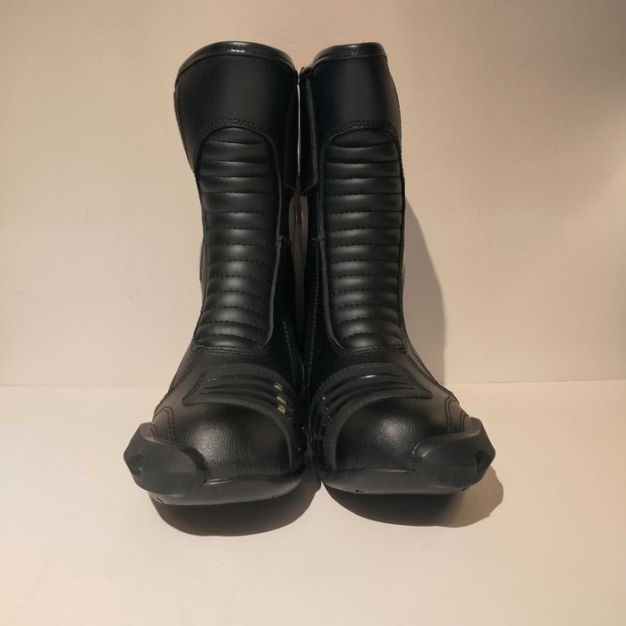 Botas motard cano alto com proteções mota scooter novas