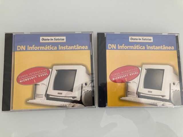 Software informática vintage (retro) Windows 95, Internet, Word, Excel