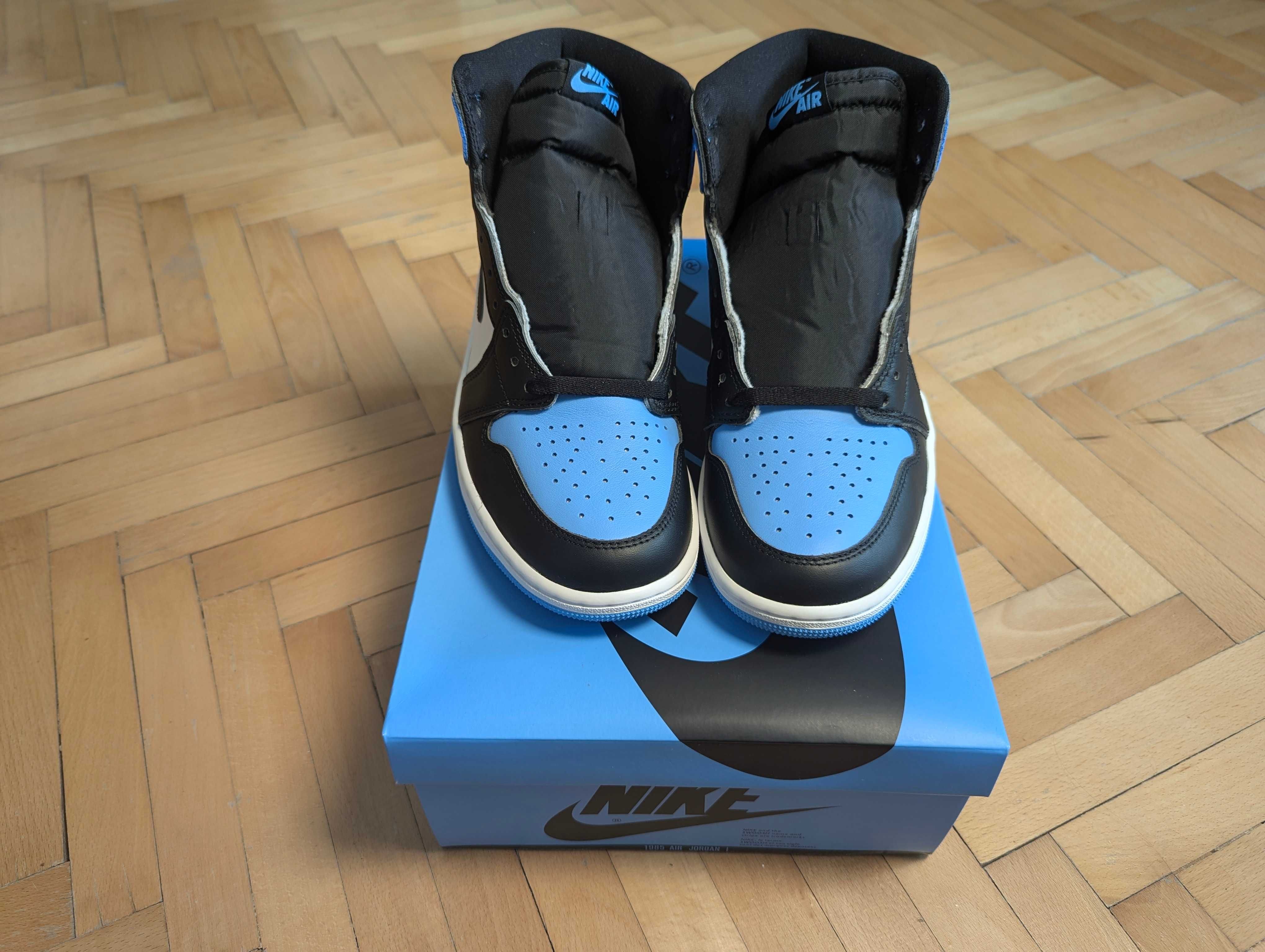 Jordan Retro 1 UNC Toe University Blue NEW 43