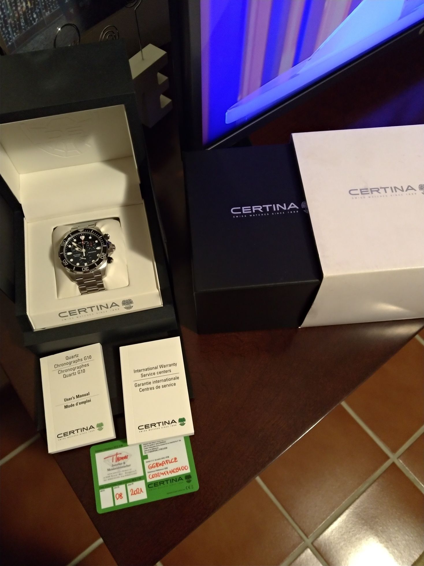 Relógio Certina DS Action cronograph