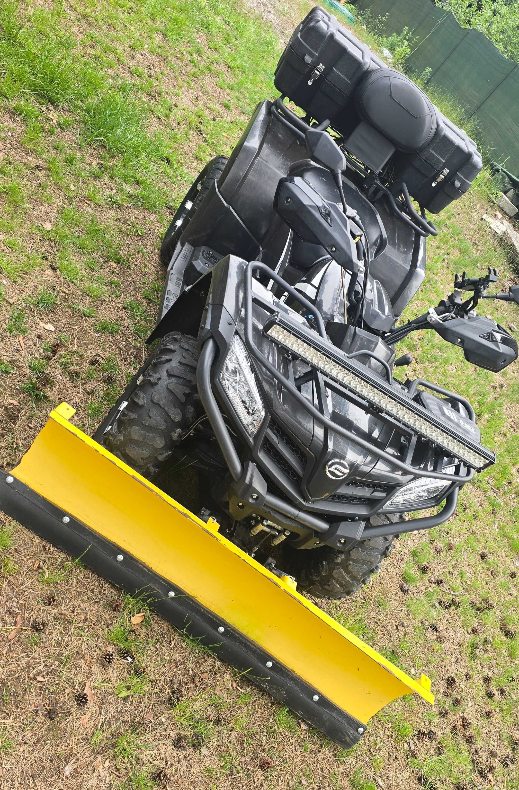QUAD CF MOTO 520L wspomaganie!! PŁUG!! 2018r.