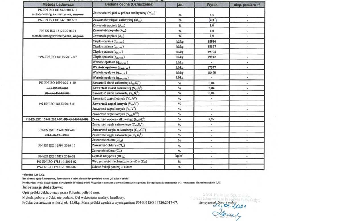 Pellet 8 mm, pelet