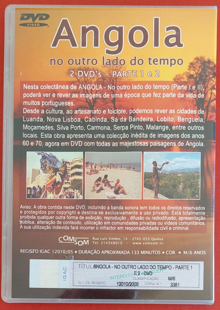 DVD Angola - Ultramar