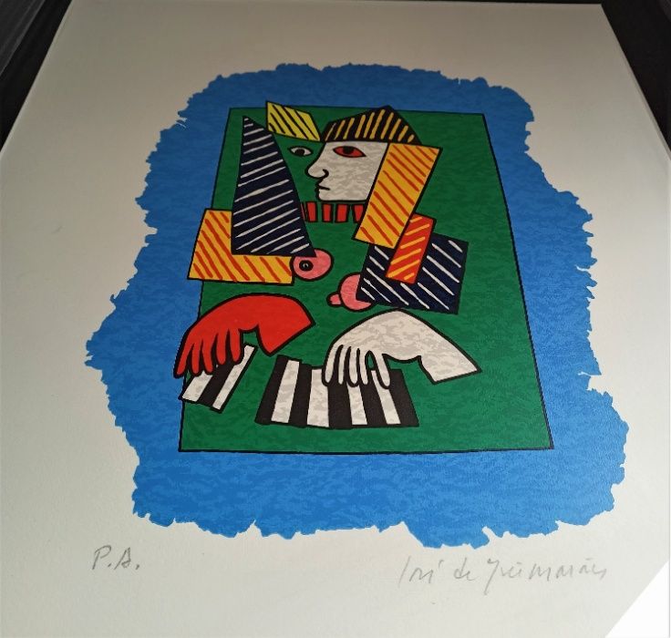 Serigrafia José de Guimarães 4