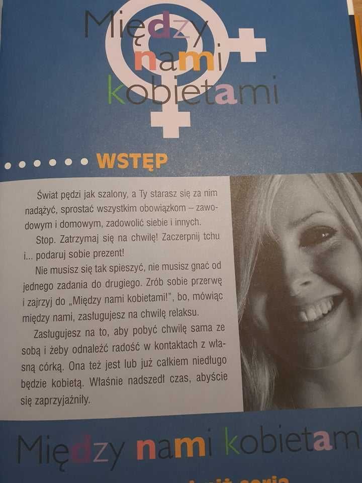 Książka "Między nami kobietami".