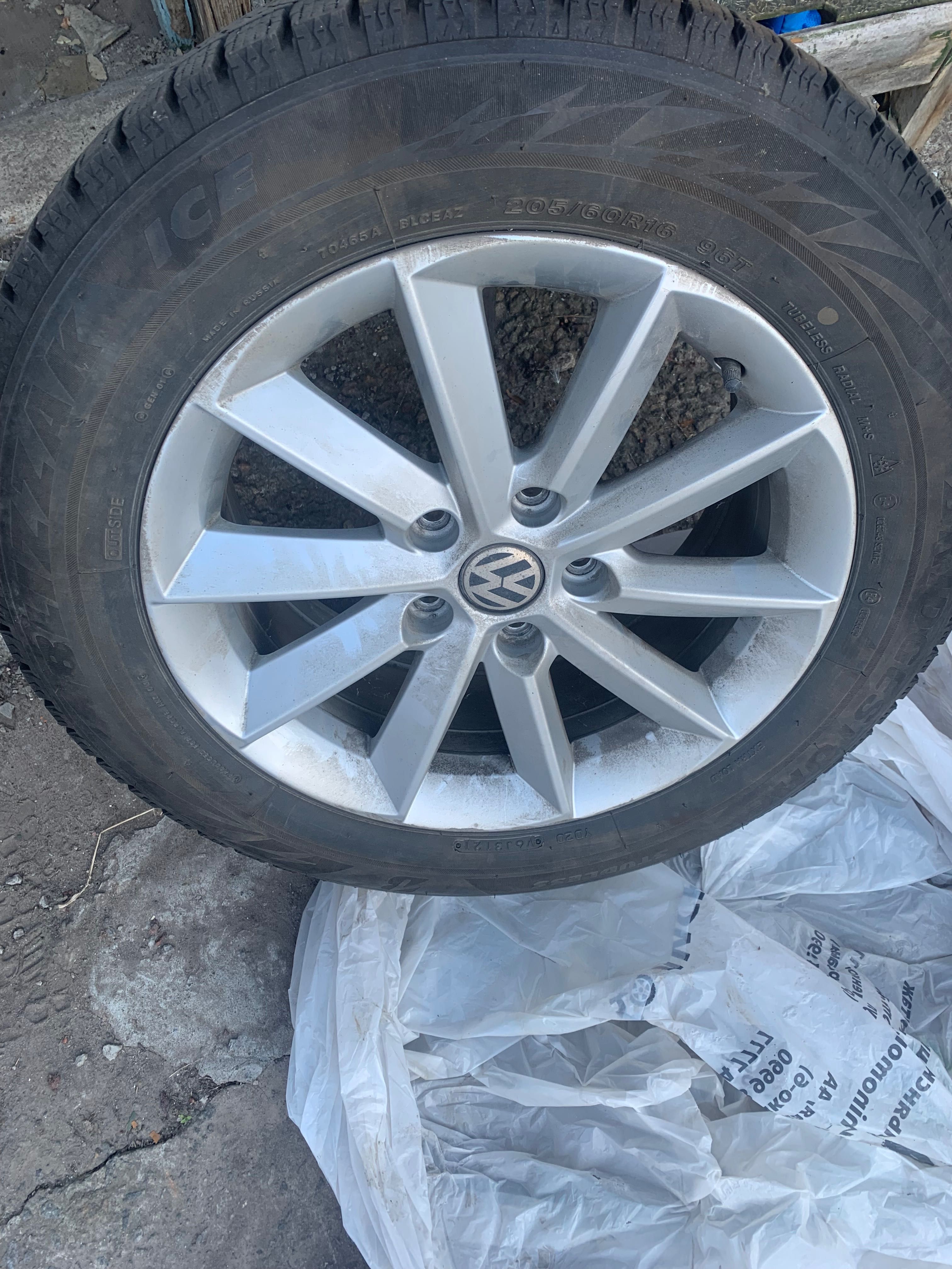 диски Volkswagen/skoda 5x112 r16